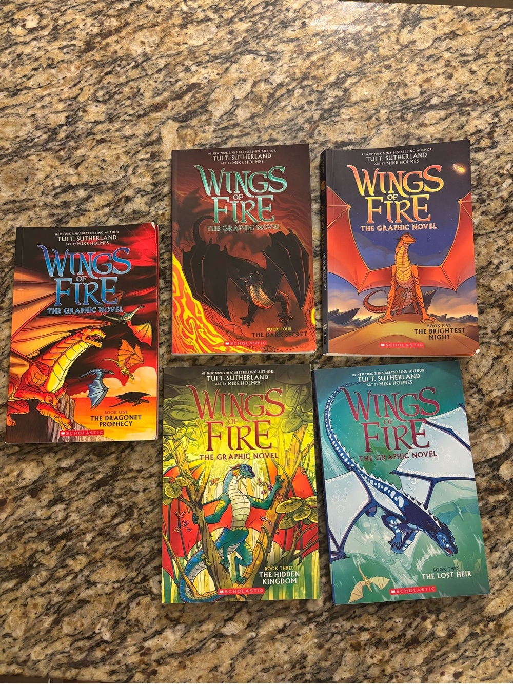 Wings of Fire Graphic Novel Set